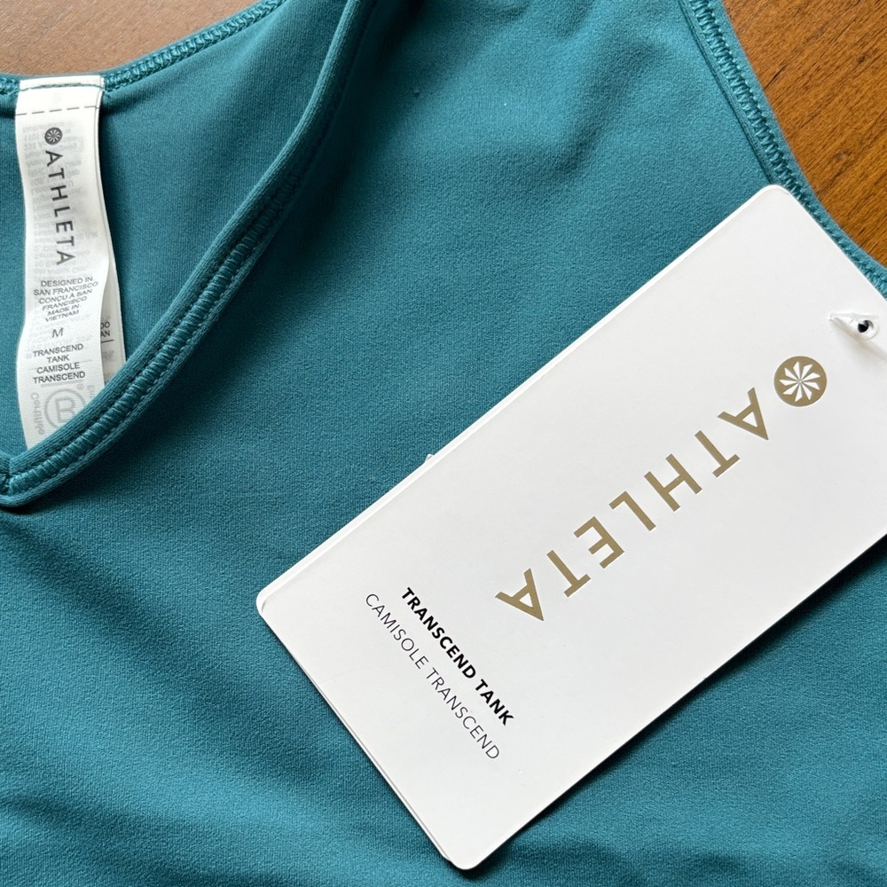 Athleta Teal Transcend Camisole